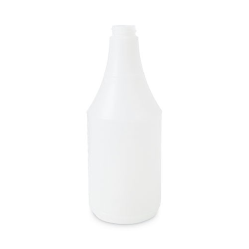Boardwalk 00024 Embossed Plastic Spray Bottle, 24 oz, Clear, 24/Carton