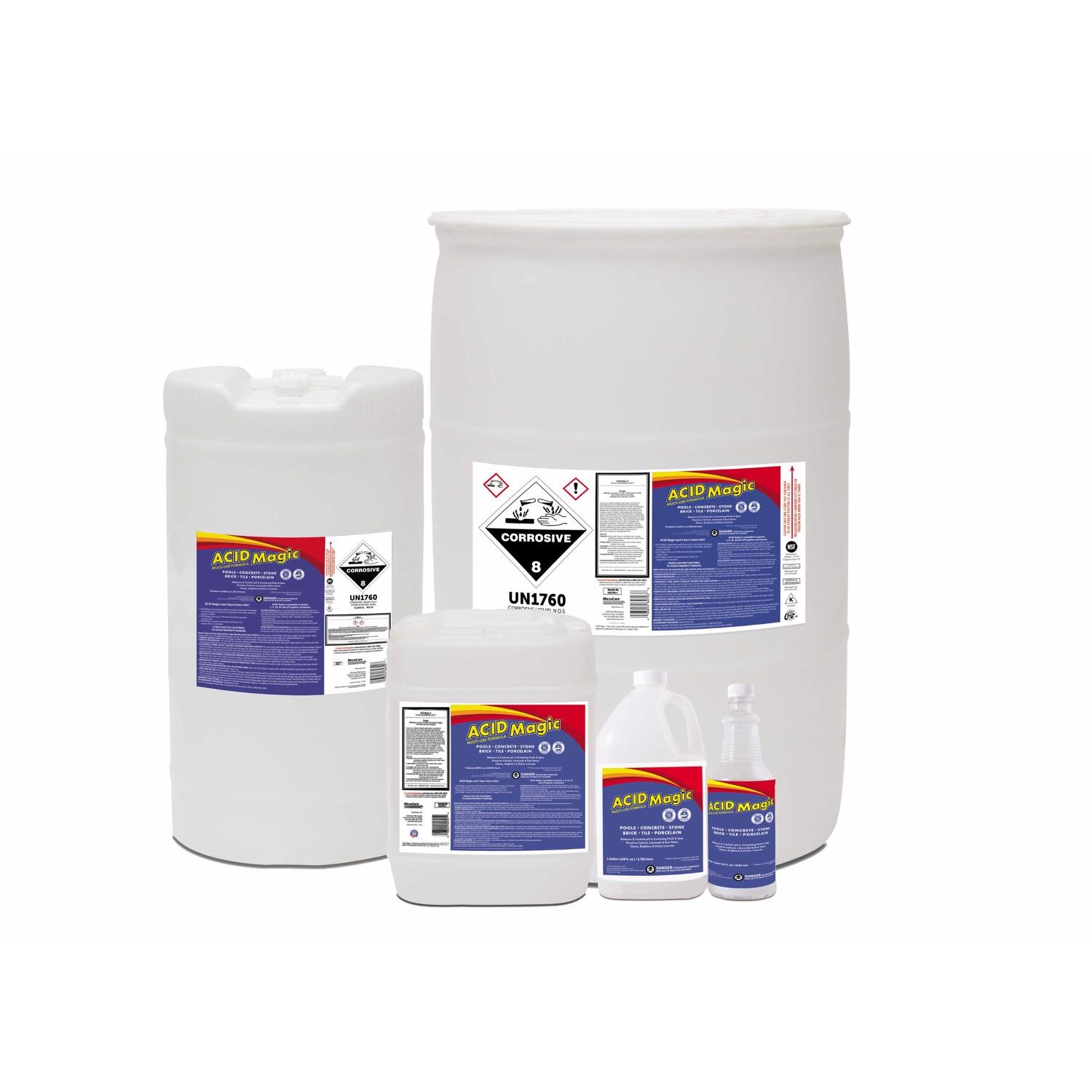 Acid Magic Muriatic Acid 1 gal Liquid (Pack of 4)