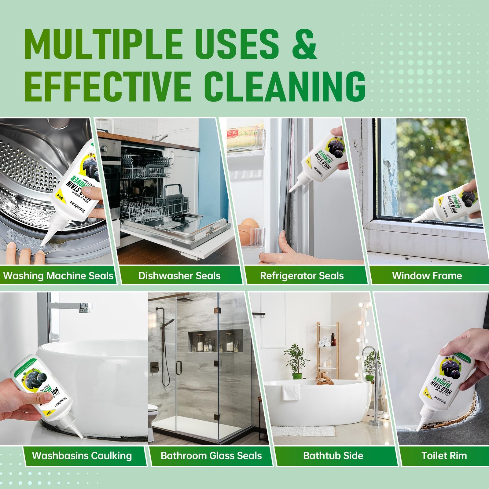 Stain Remover Gel Cleaner, Home Stain Remover Cleaner for Front Loader Washin…