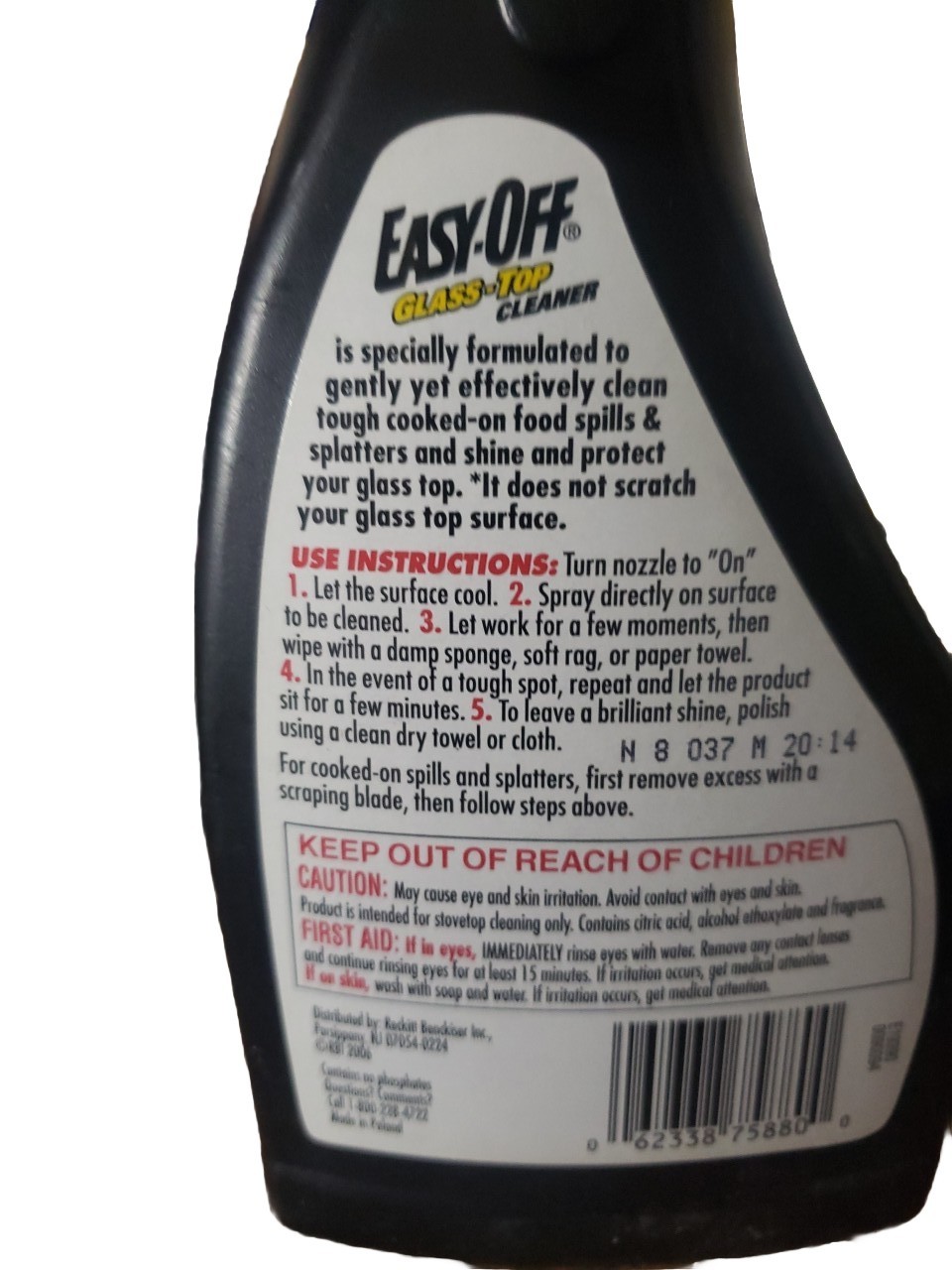 Easy Off Glass Cooktop Cleaner 3-in-1 8.5 Oz Discontinued Hard To Find