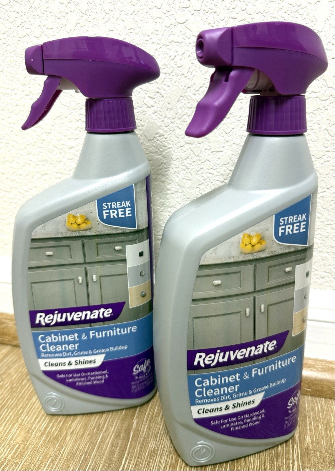 2 Pack Rejuvenate Cabinet And Furniture Cleaner 24 Ounces