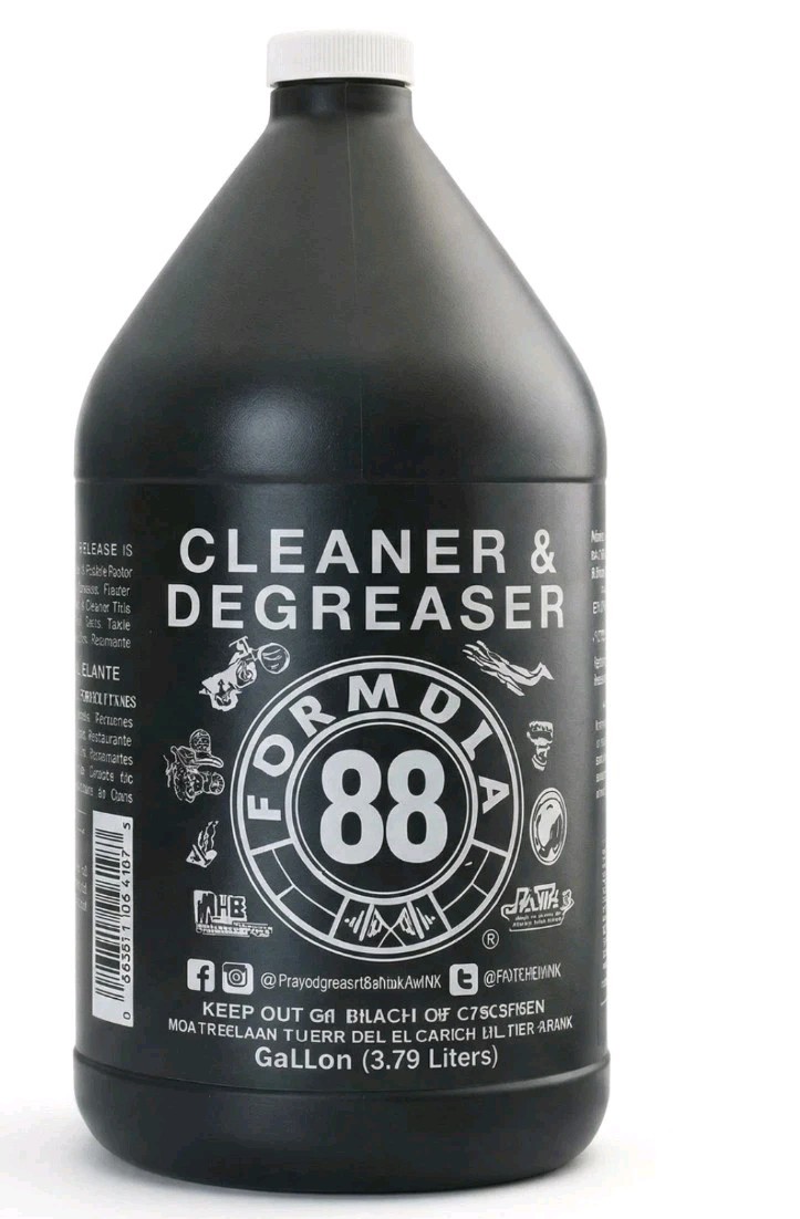 4X Formula 88 Automotive Tools Eco Friendly Degreaser 1-Gallon ea. ( 4 Gallons
