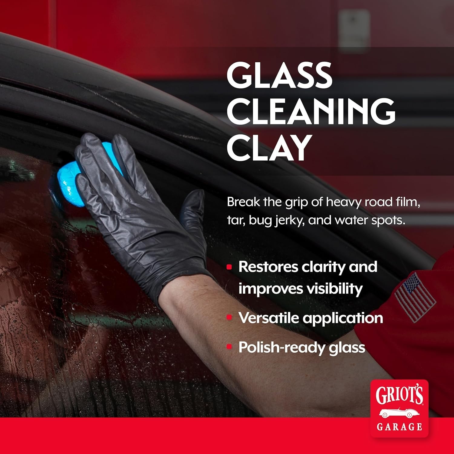 Glass Cleaning Clay for Car Window, Windshield, Shower Door, Stone, Ceramic T…