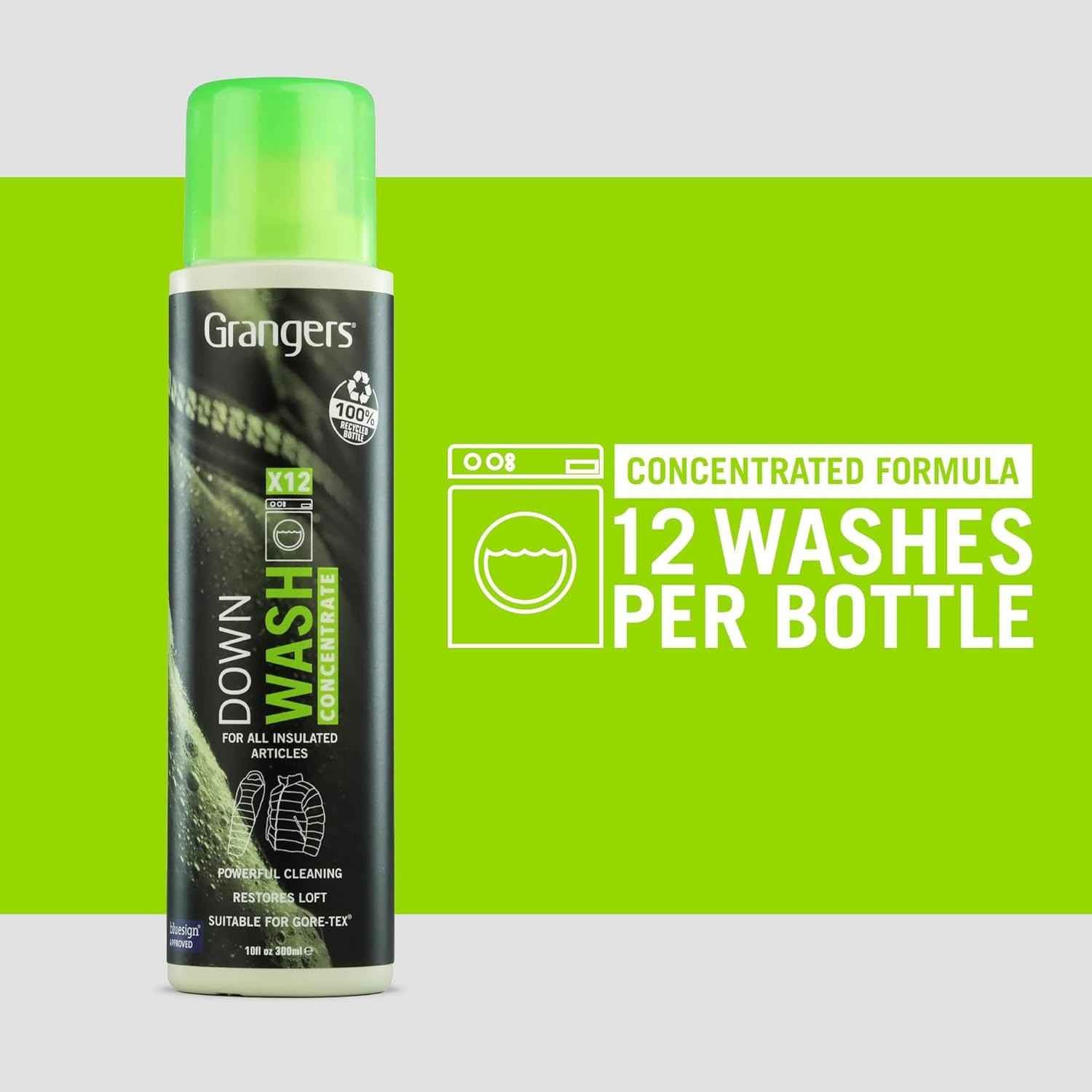 10 Fl Oz Grangers Down Wash – Sustainable Cleaner for All Down Insulated Items