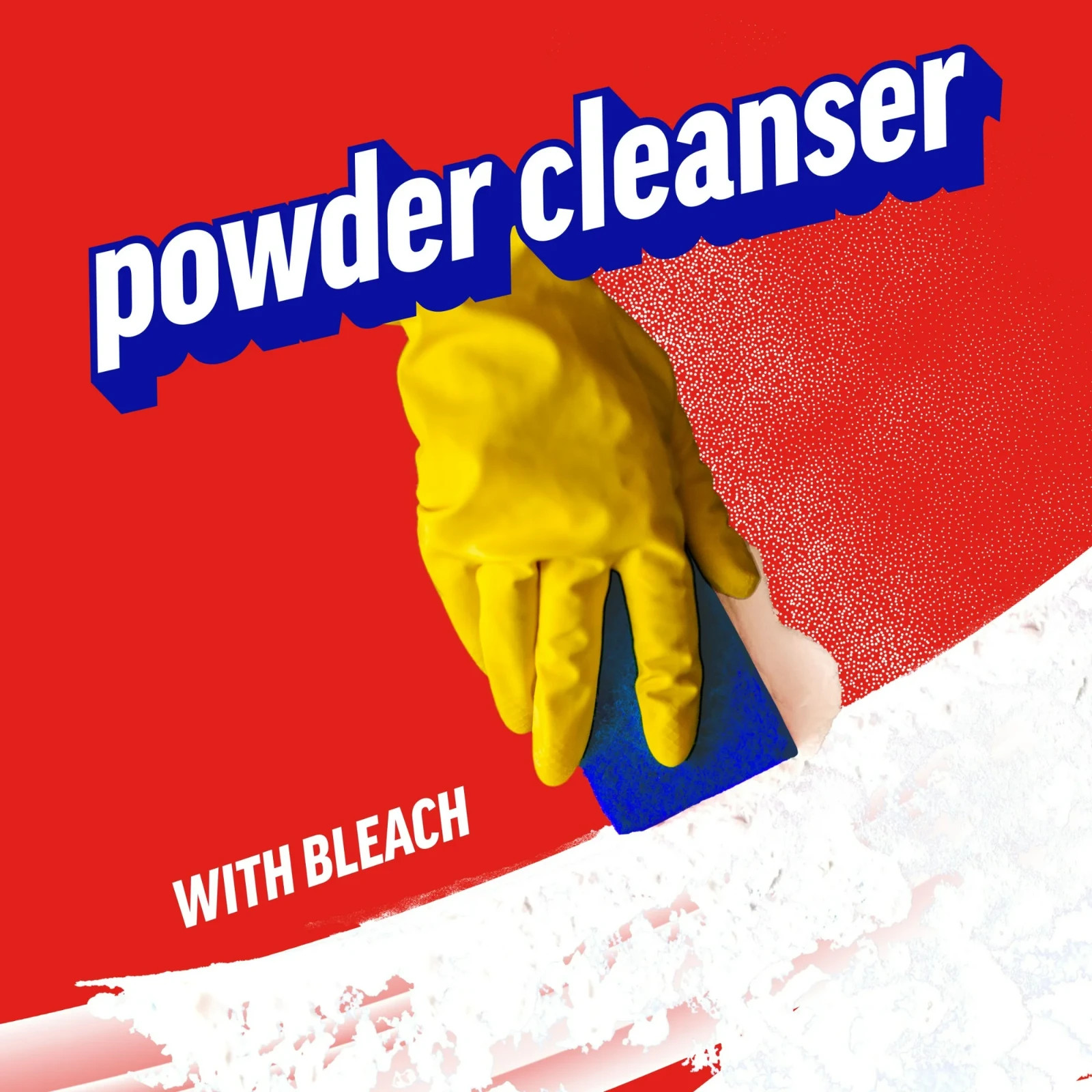 Ajax Multi-Purpose Cleaner Powder Cleanser with Bleach 21 oz Single Bottle