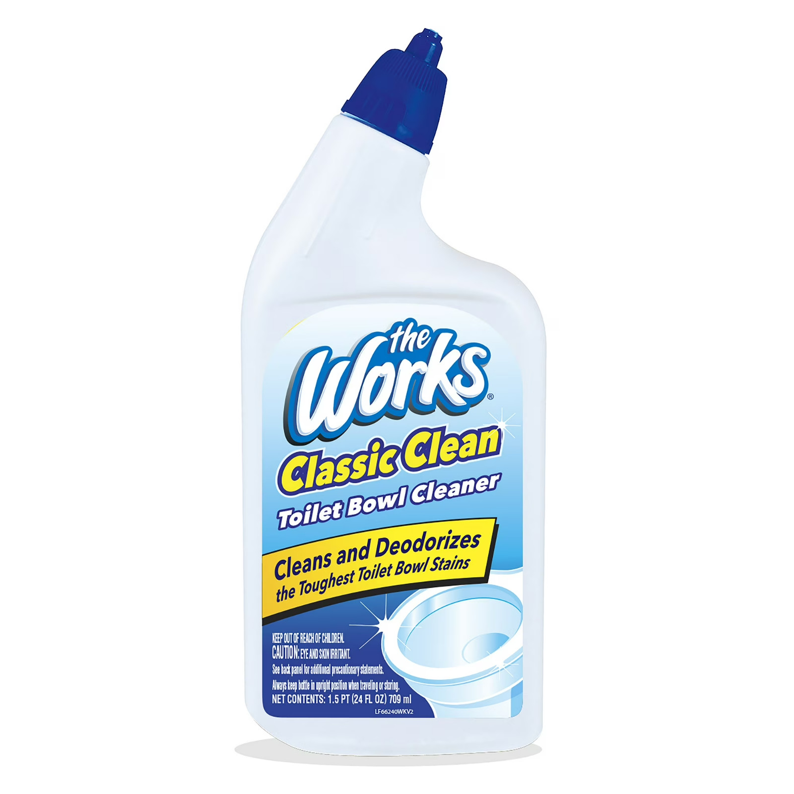 4 Pack of The Works Toilet Bowl Cleaner 24oz each