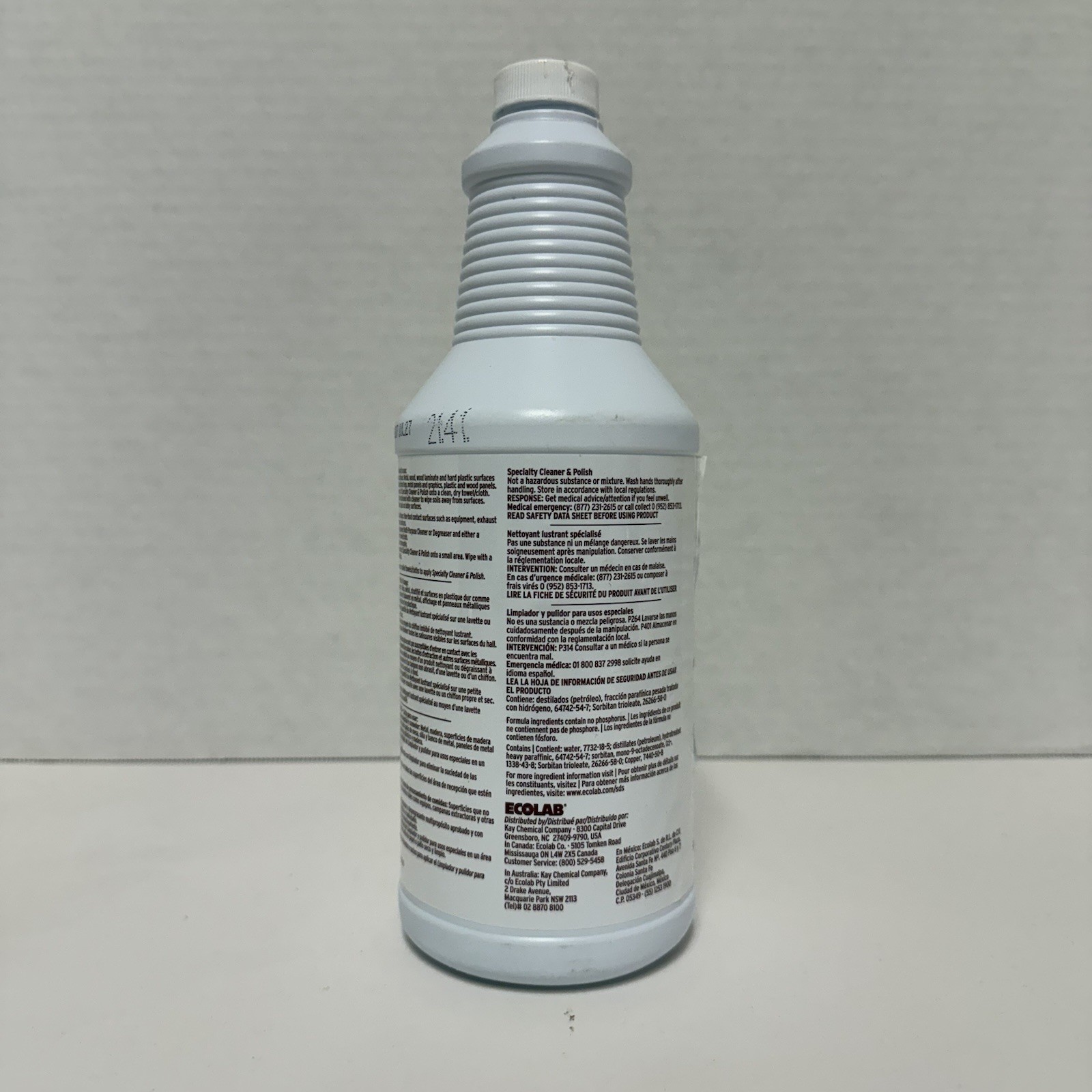 KAY Specialty Cleaner And Polish 1 Quart