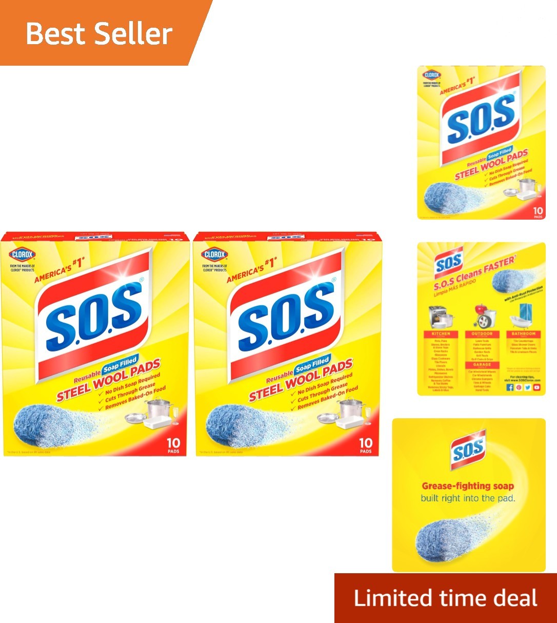 Ultimate Steel Wool Soap Pads – 20 Count for Powerful Cleaning Inside & Out