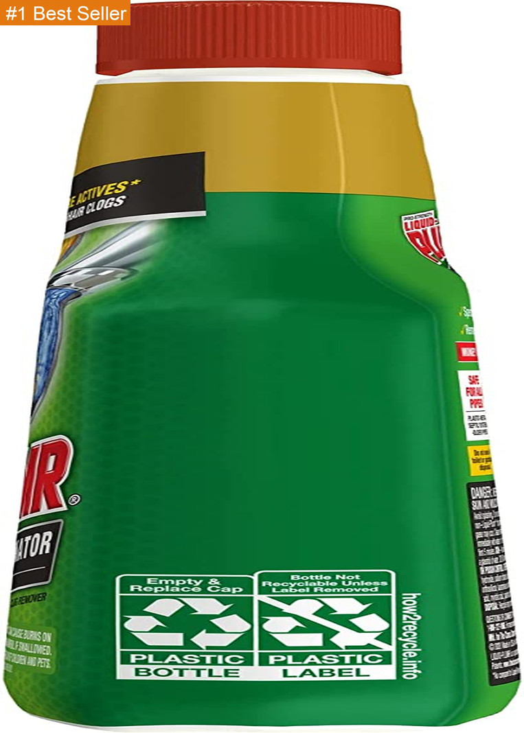 Liquid-Plumr Pro-Strength Hair Eliminator Gel Clog Remover, Hair Clog Remover an