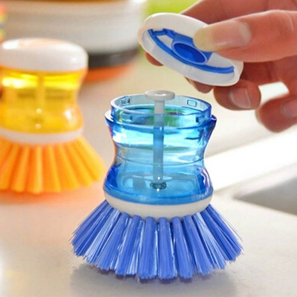 Soap Dispensing Dish Washing, Kitchen Cleaning, Sink Wash High Quality Brush
