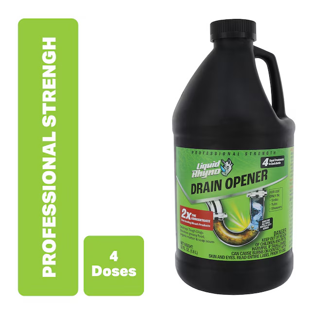 Danco Liquid Rhyno 62 Fluid ounce(s) Drain Cleaner Pour bottle