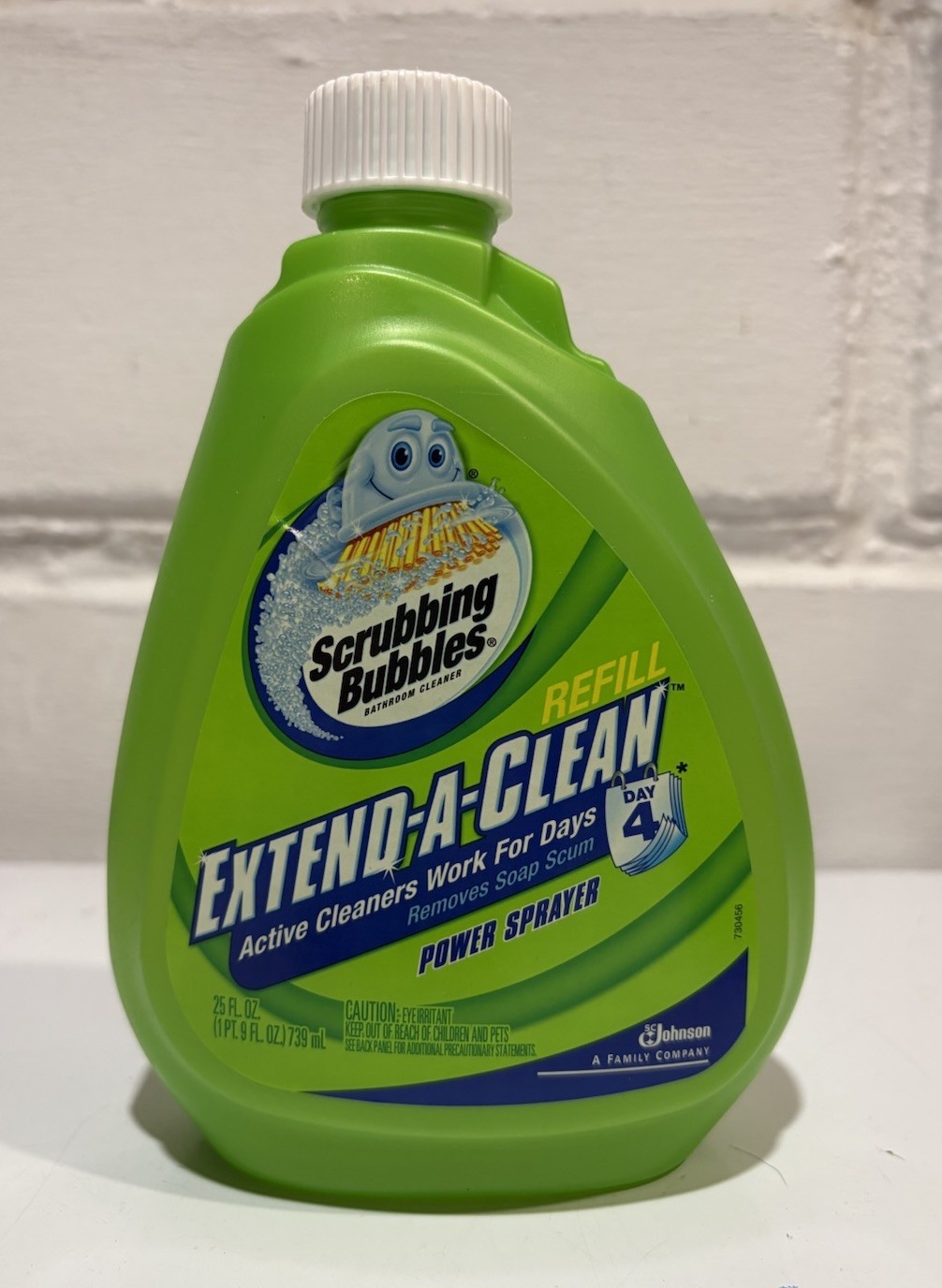 NEW! Scrubbing Bubbles Extend-A-Clean Power Sprayer Cleaner Refill 25 fl oz