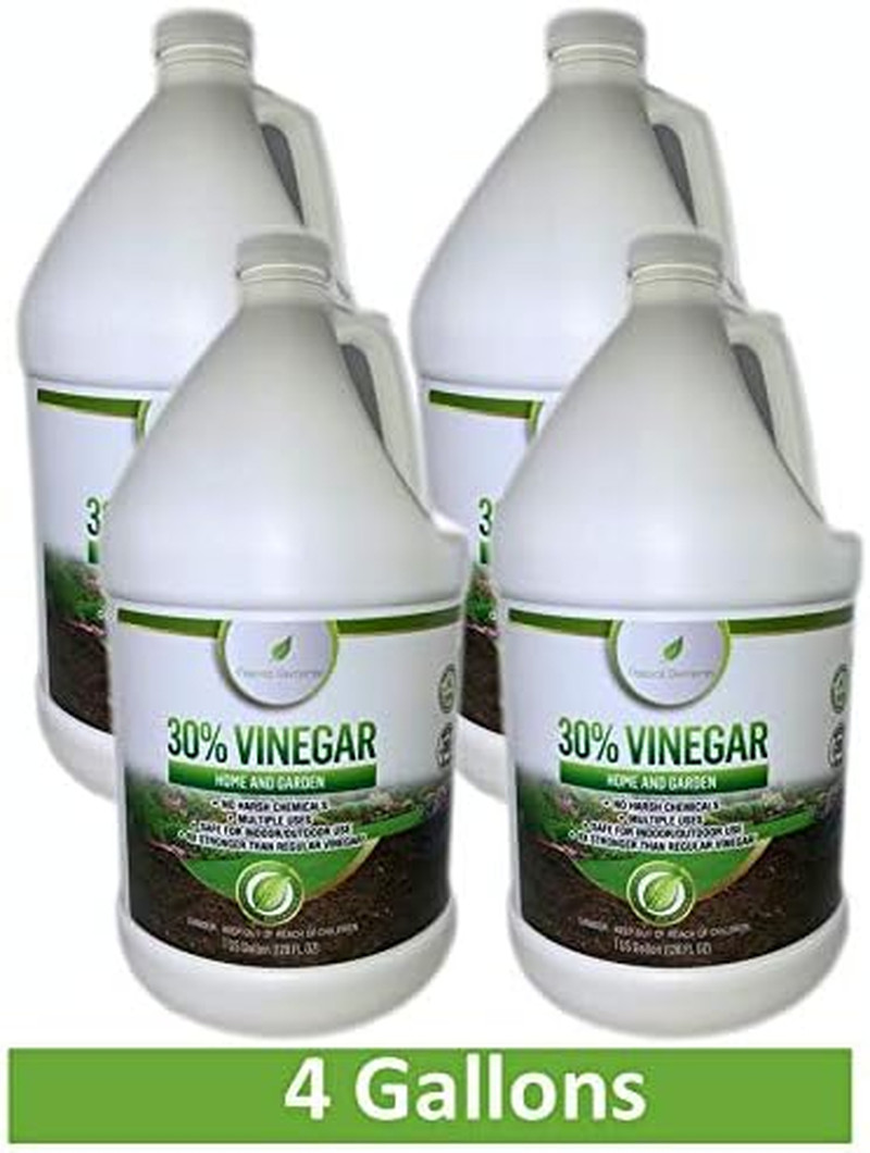 30% Vinegar | (4) 1 Gallon Pack | Home and Garden Vinegar