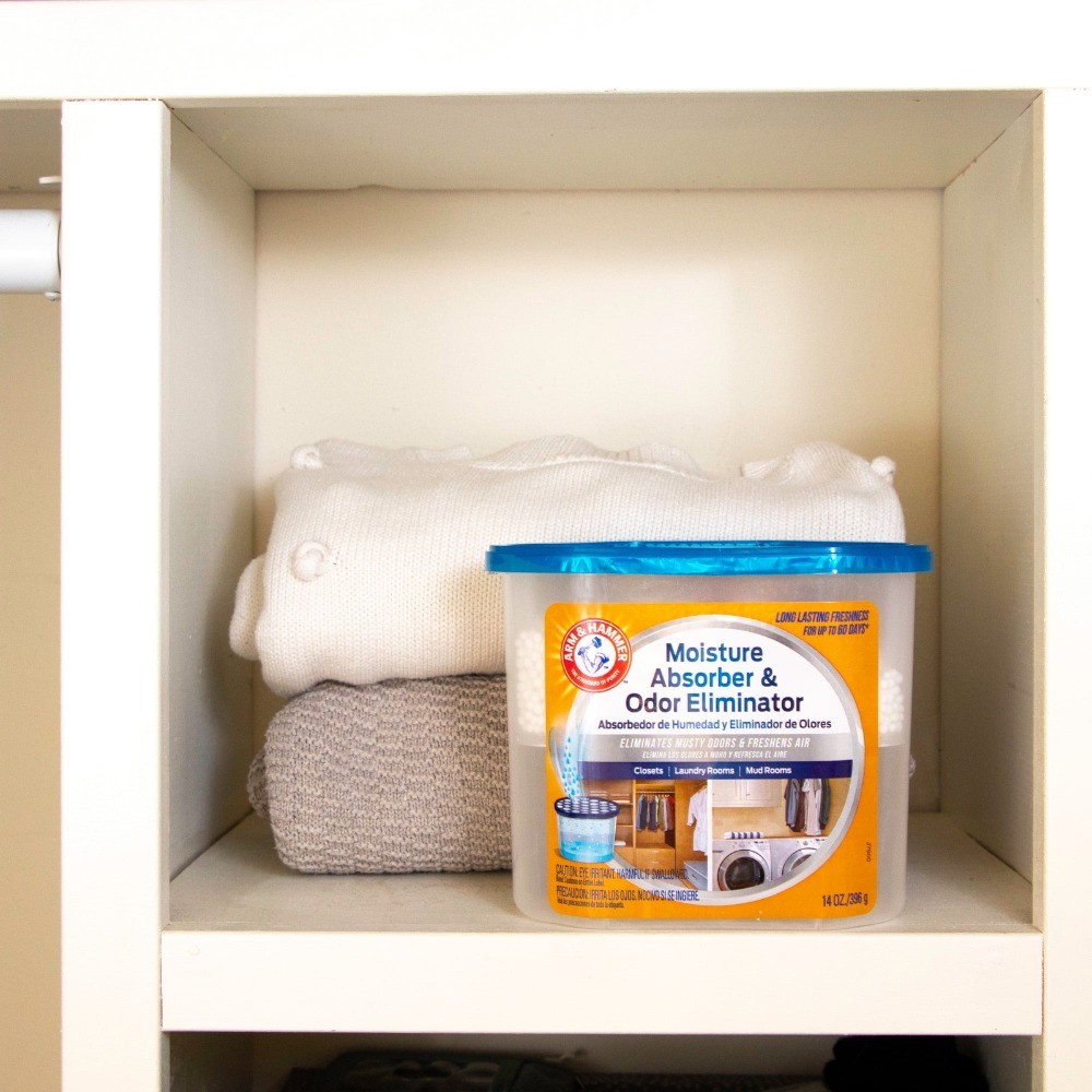 (3 pack) Fragrance Free Disposable Moisture Absorber 14 oz. Tub