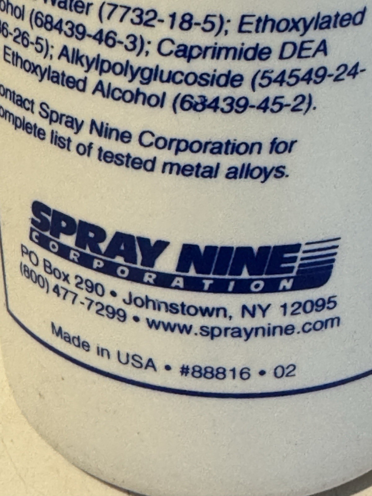Six Bottles Of AV-8 Aircraft Cleaner, 16 Oz. Type IV Impossible To Find