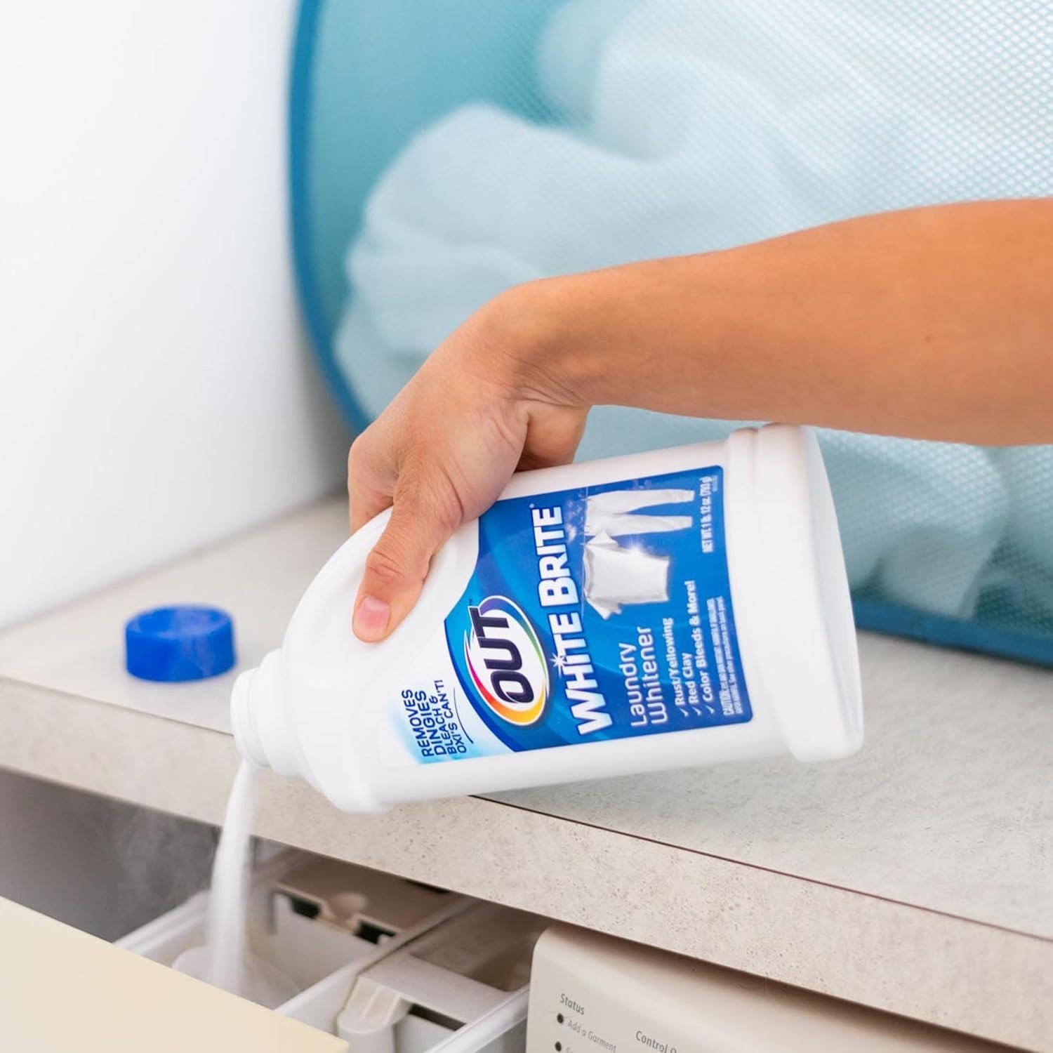 New Out White Brite Laundry Whitener, 28 oz Free Shipping