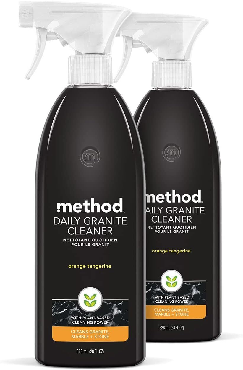 Method Daily Granite Cleaner, Apple or Orange Scent 28 Oz Spray or 68 Oz Refill✅