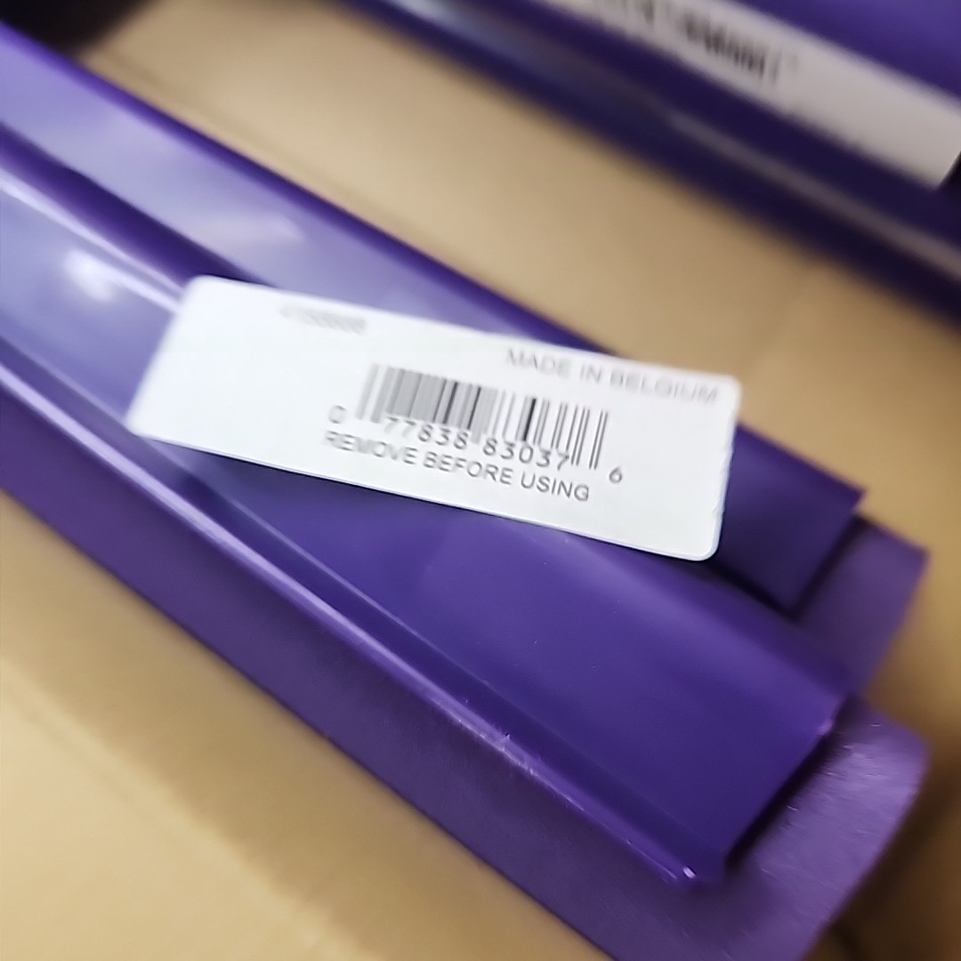 6 Pack of Carlisle 24in Double Foam Floor Squeegees-Purple-4156868- High Quality