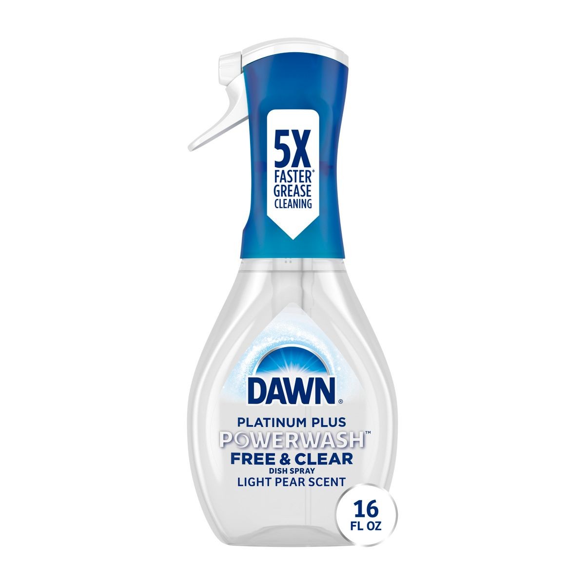 Platinum Powerwash Spray Starter Kit – Free & Clear – 16 fl oz