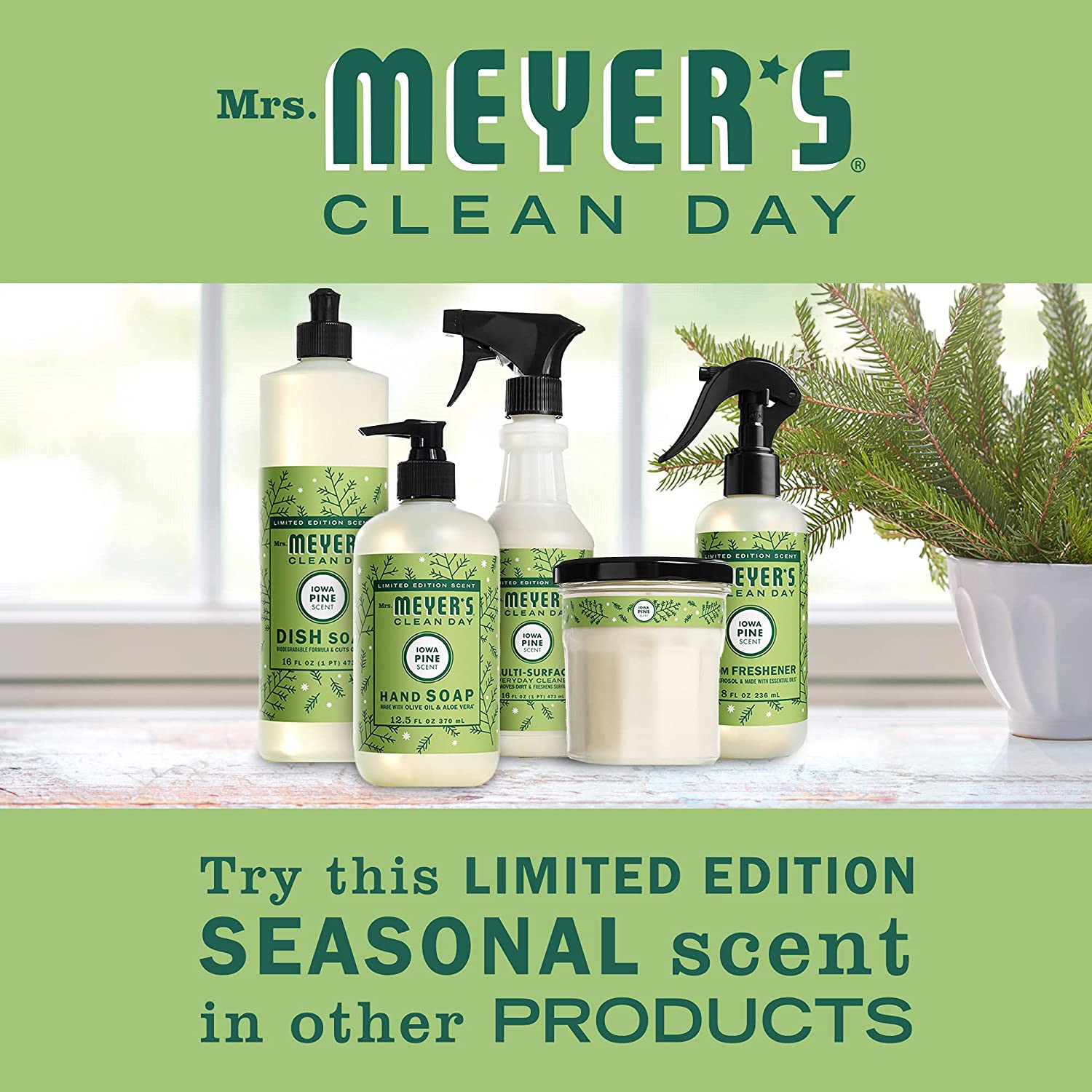 Mrs. Meyer’S Multi-Surface Cleaner Iowa Pine, 16 OZ