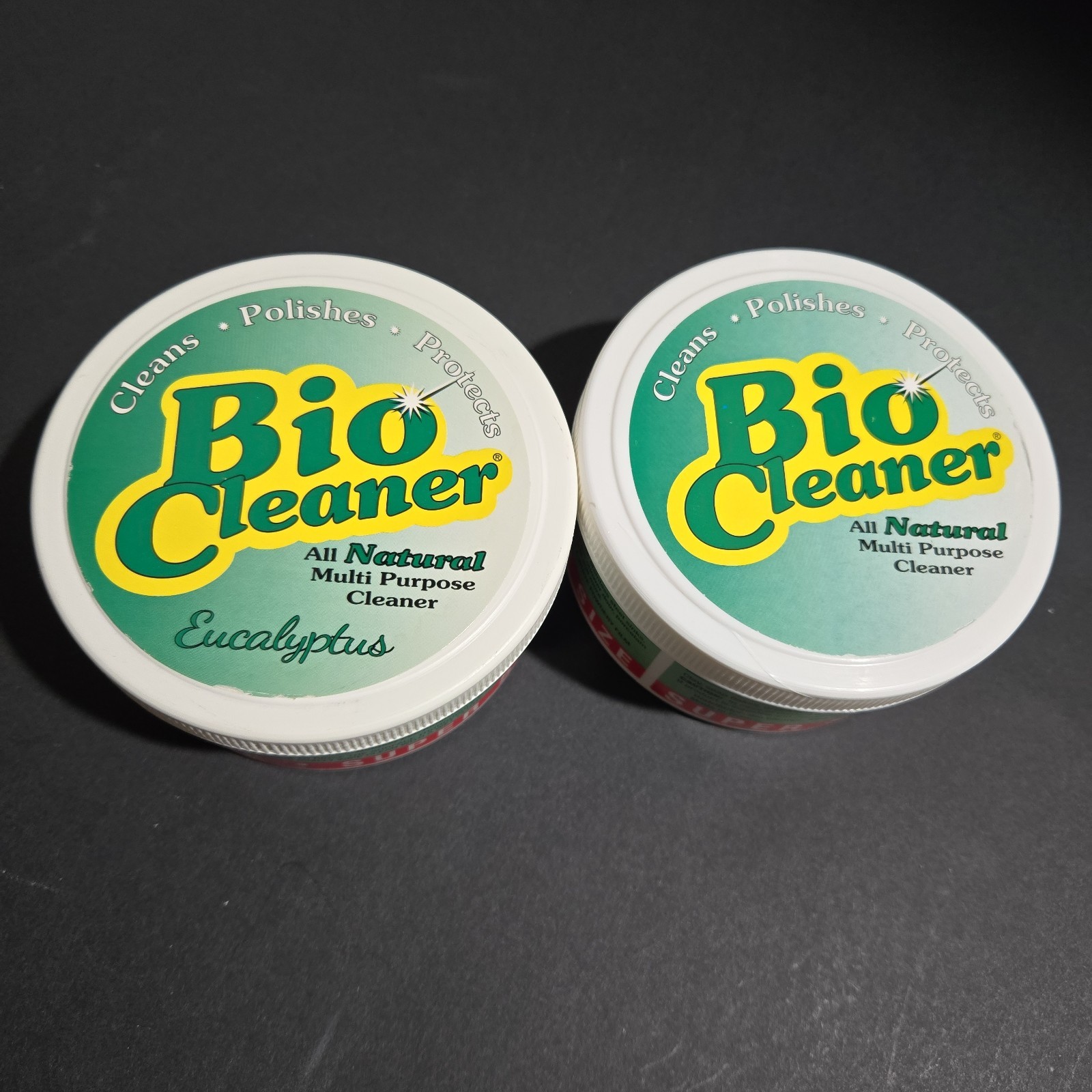 Set of 2 Bio Cleaner 17.5 oz ea Super Size 1 Eucalyptus Scent 1 Original Scent