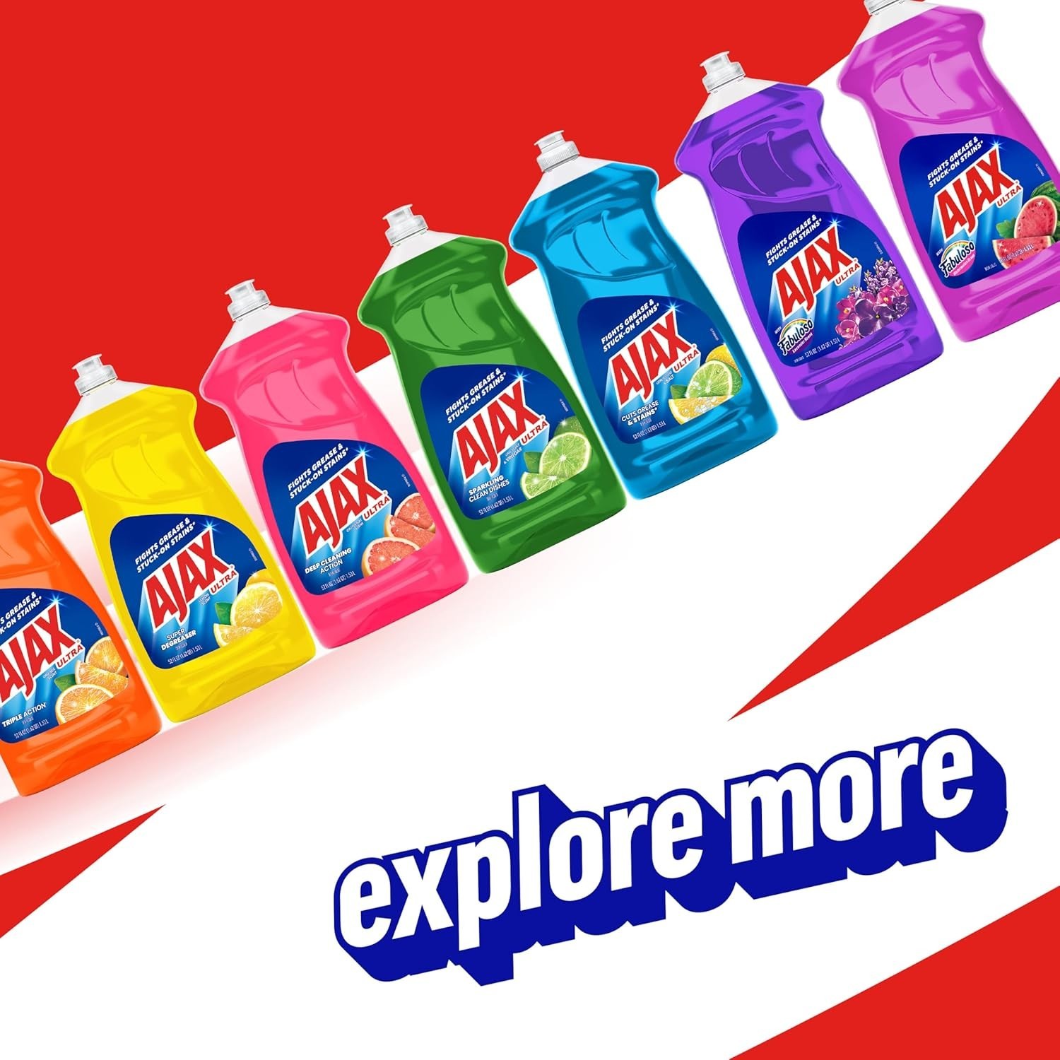 Dish Soap 52 Fl Oz Orange Scent Triple Action Grease Fighter