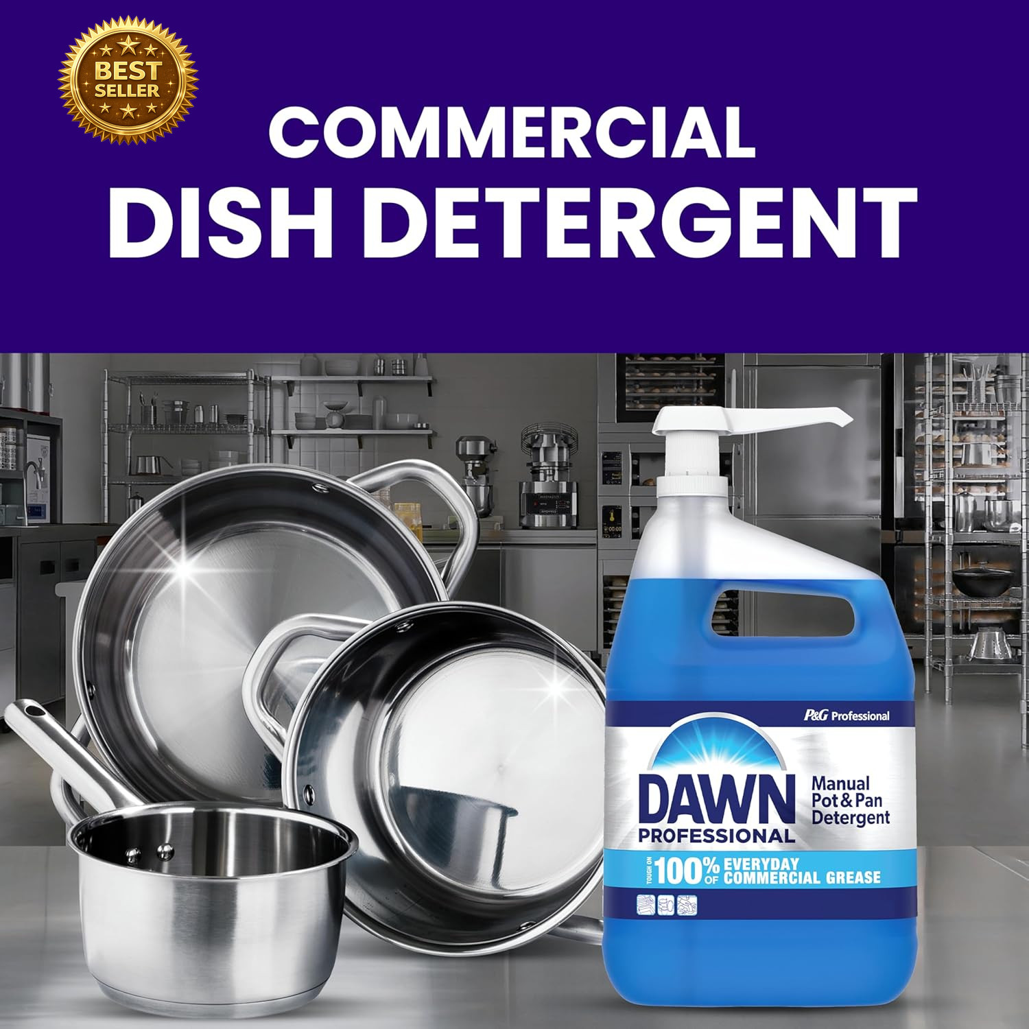 5 Gallon Dishwashing Liquid Soap Commercial Degreaser Heavy Duty