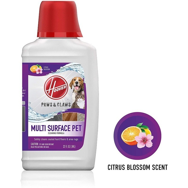 Pet Hard Floor Cleaning Solution Enzymatic Jasmine Breeze Odor Eliminator 32oz