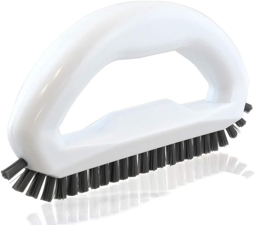 Ergonomic Handheld Grout Scrub Brush for Effortless Cleaning of Floors & Tiles