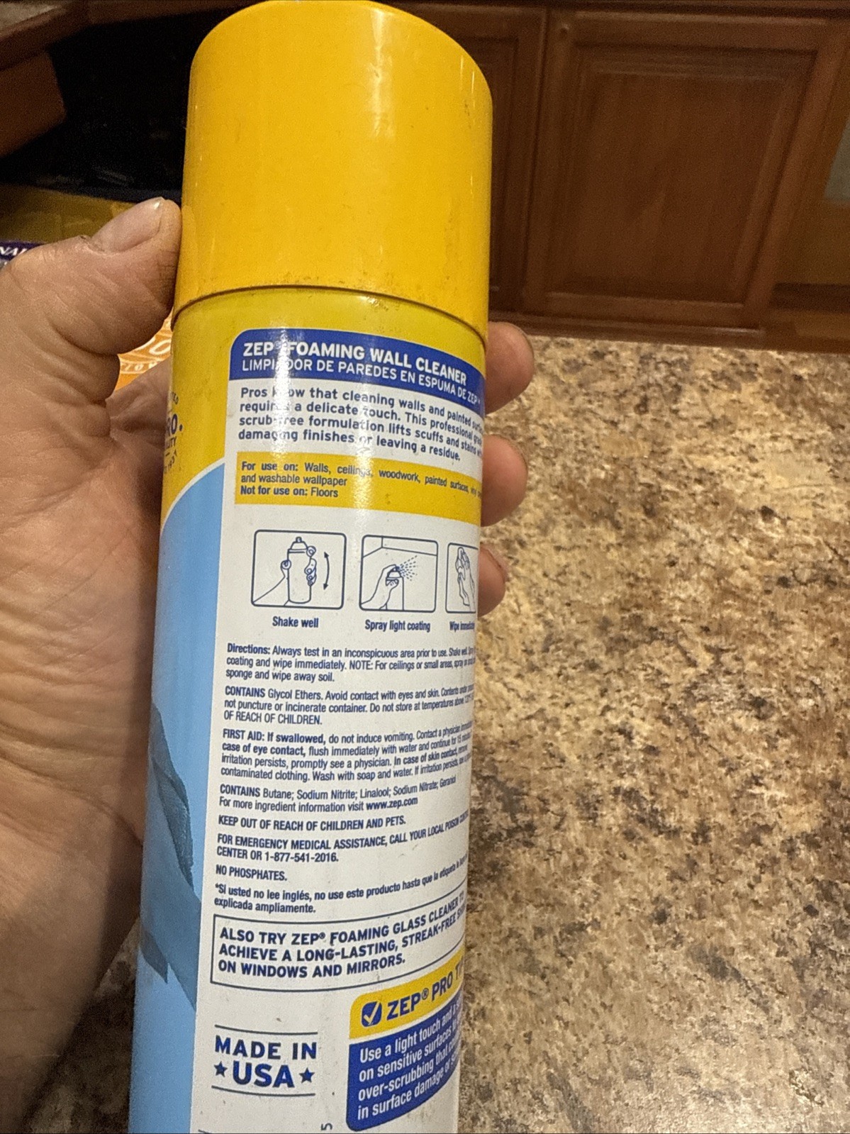 Zep 18 oz. Foaming Wall Cleaner