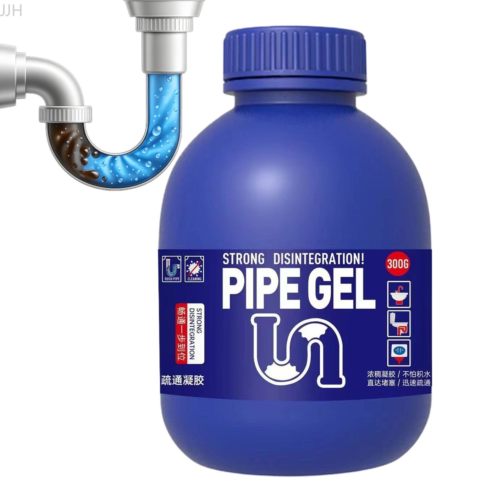 `300ml Powerful Pipe Dredging Agent Wild Tornado Sink & Drain Cleaner Agent`