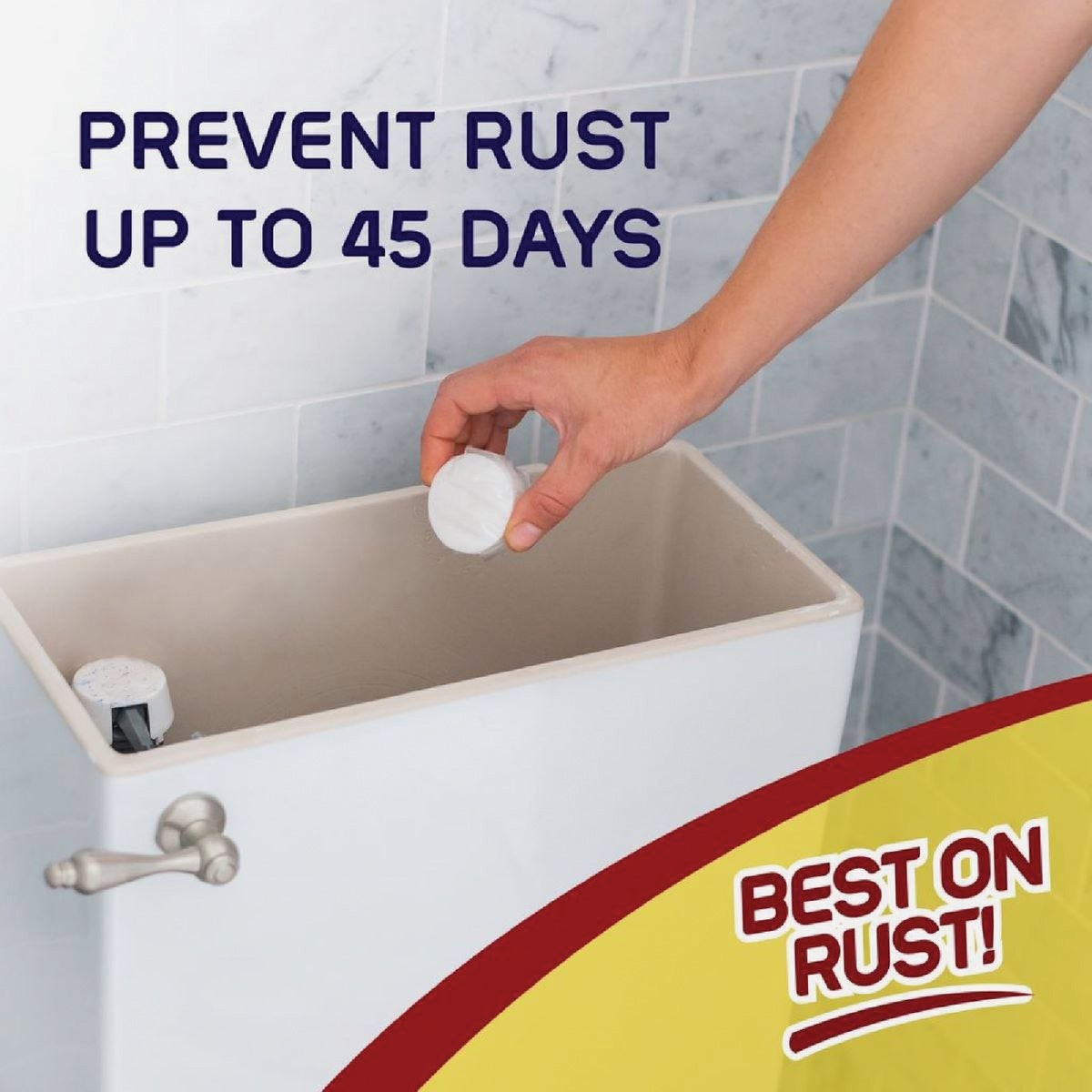 Iron Out Automatic Toilet Bowl Cleaner, 2 Use AT12T Iron Out AT12T 076168001036