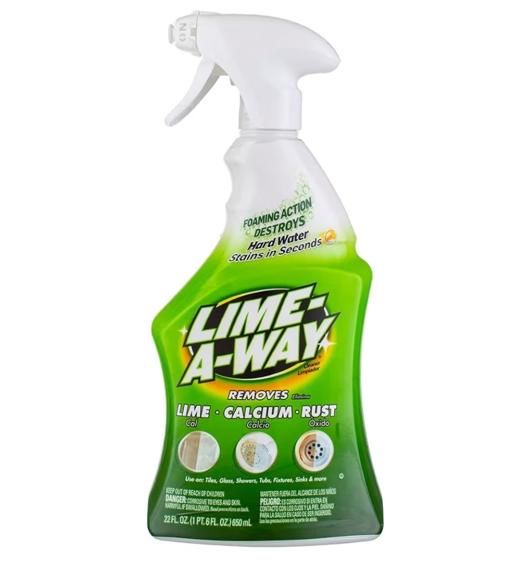 Pack Of 2 Lime-A-Way Lime, Calcium & Rust Remover, 22 Oz Foaming Spray