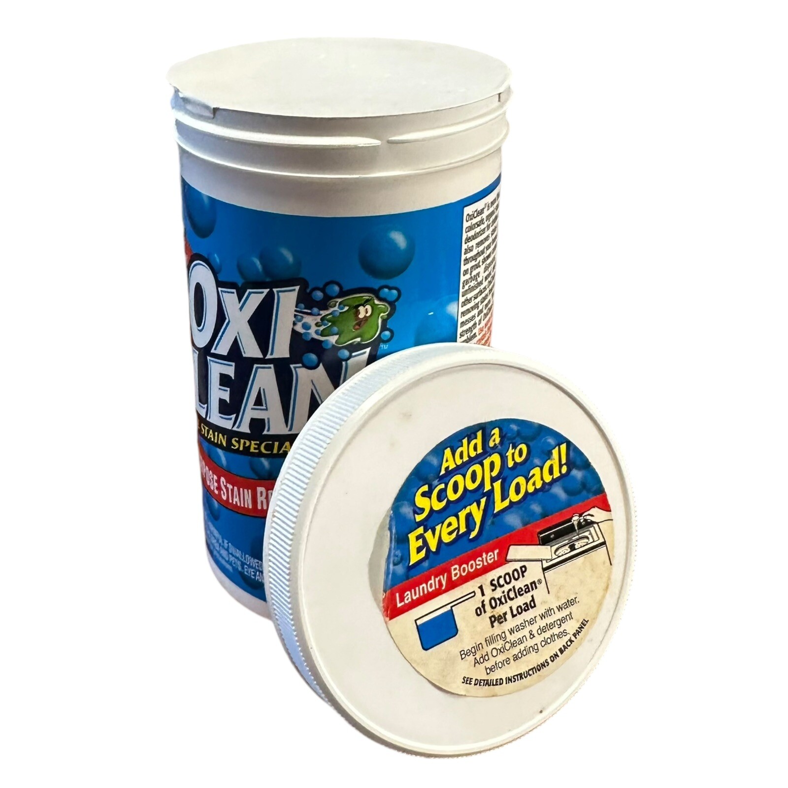 Original OxiClean Stain Remover Powder 1.5 Lb Cleaning/Laundry 2002 NOS