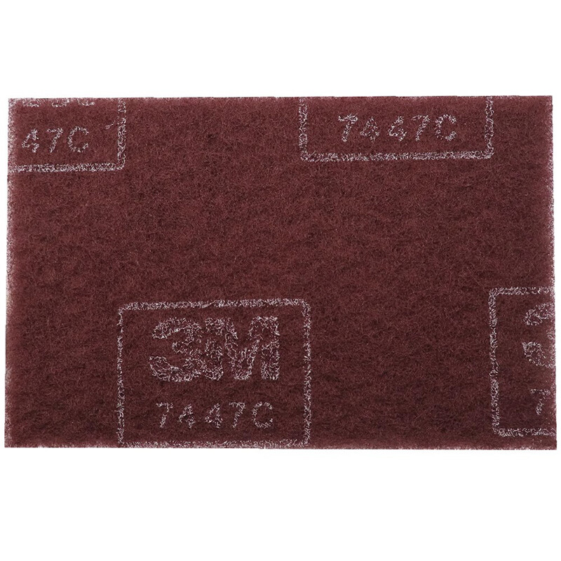 145 x 230 mm Red Scouring Pads Sanding Discs Sheet 7447C Sandpaper Polishing Pad
