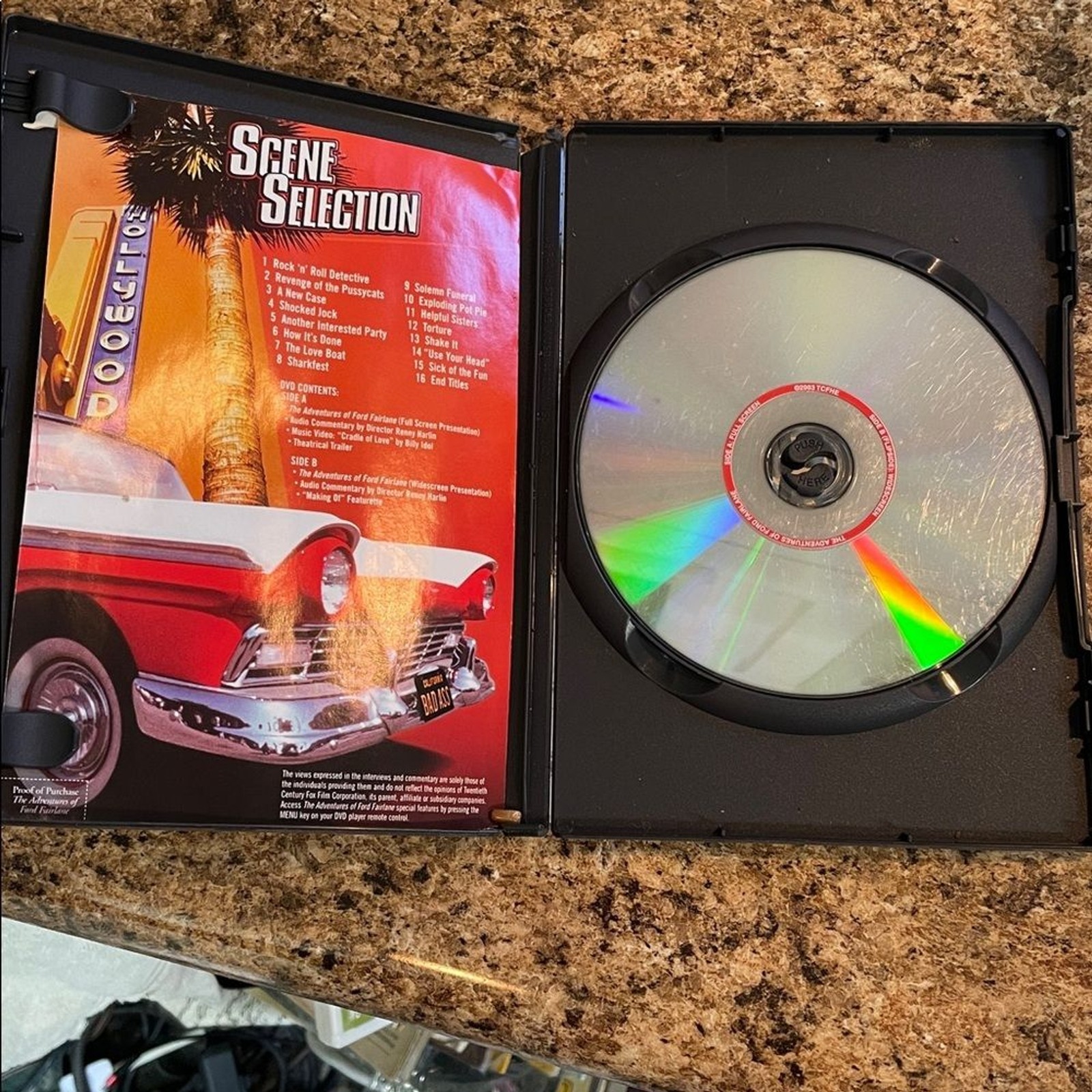 Ford Fairlane (Andrew Dice Clay) DVD – Red/Black Cover