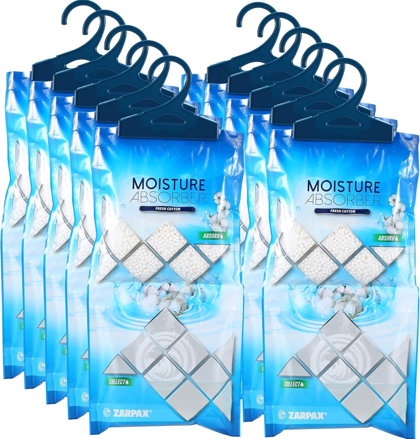 Hanging Moisture Absorber Activated Charcoal 10.6 Oz/300G | Moisture Absorbing B