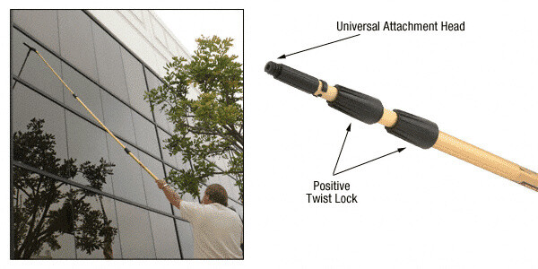 CRL 2132519 REA-C-H Two Section 8′ Extension Pole
