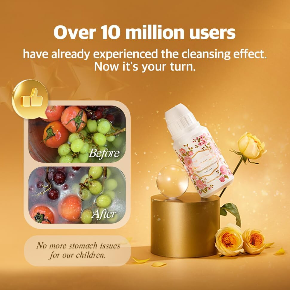 Culinary Detergent (Christmas Rose) | Organic Fruit & Vegetable Produce Cleaner