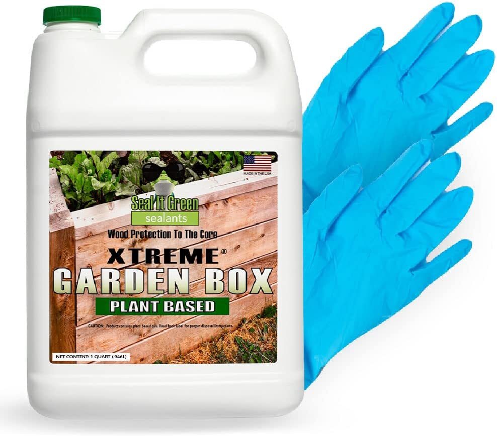 Seal It Green Garden Box Sealer – Plant Based, FDA Food Contact Safe – Non-Toxic