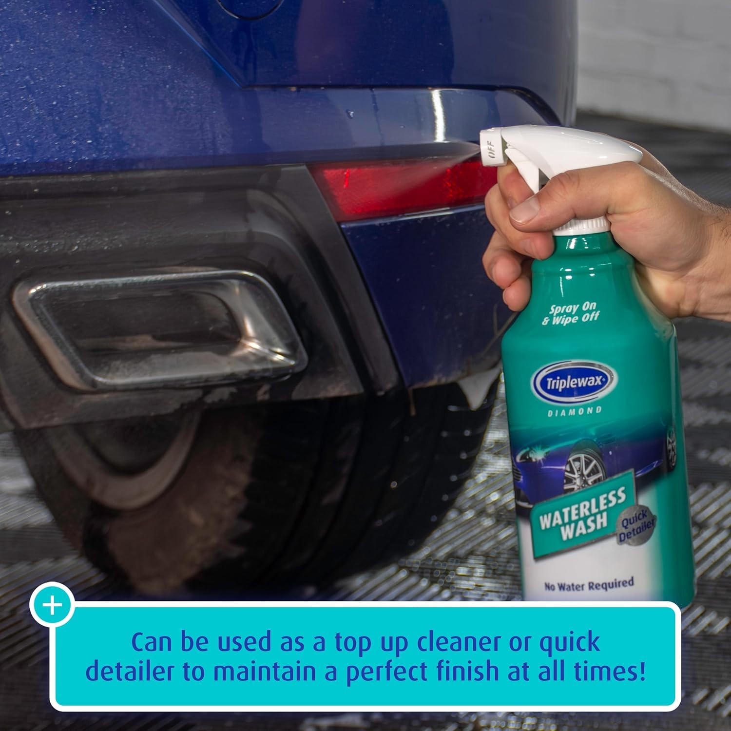 Waterless Wash 34 fl oz – No-Rinse Car Cleaner for a Quick Shine
