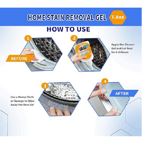 Tezii Simax Home Stain Cleaner Remover Gel For Mold 7.8 oz New/Sealed