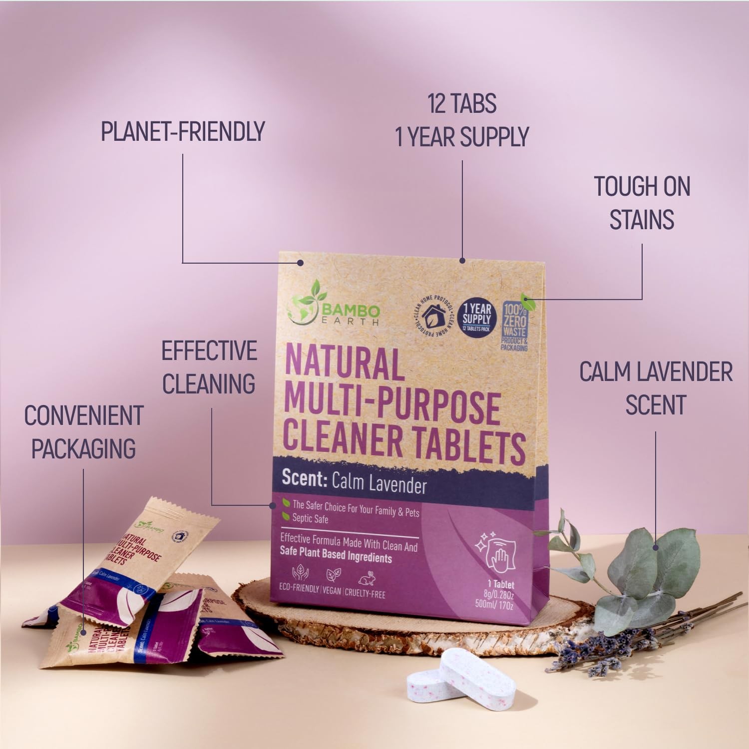 Natural Multipurpose Cleaning Tablets All Surface Multi Purpose Cleaner Pack