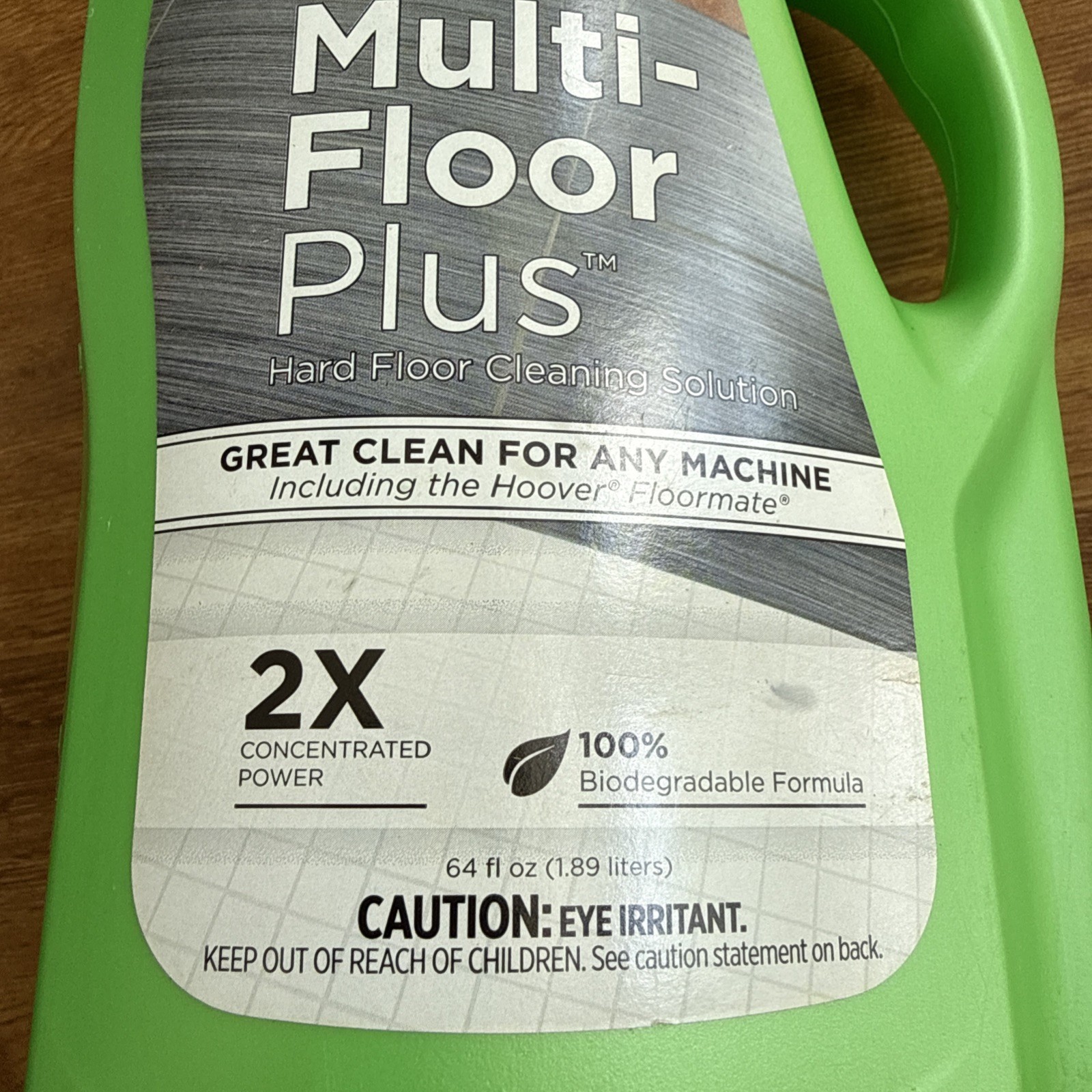 New Hoover Multi Floor Plus Hard Floor Cleaning Solution 2x Concentrated 64 Oz