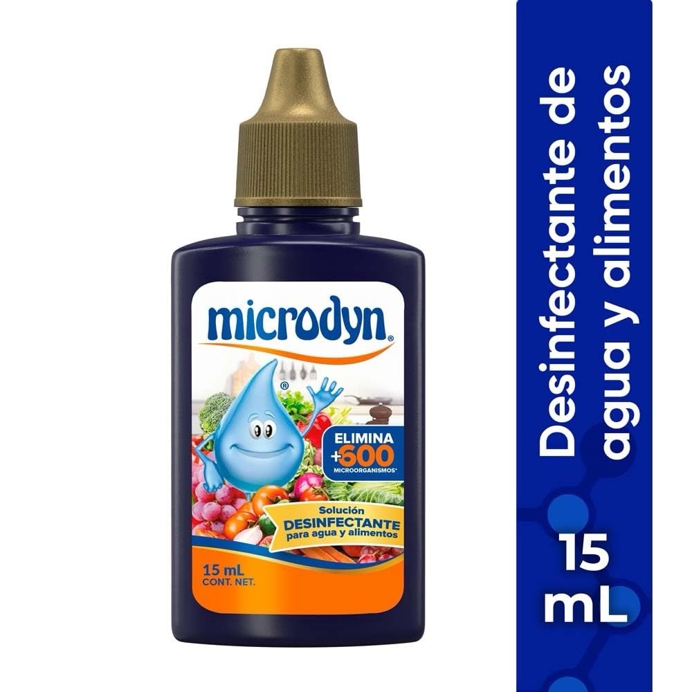 Microdyn Fruit and Vegetable Wash Lavado Vegetal 0.5 Fl Oz (15ml)