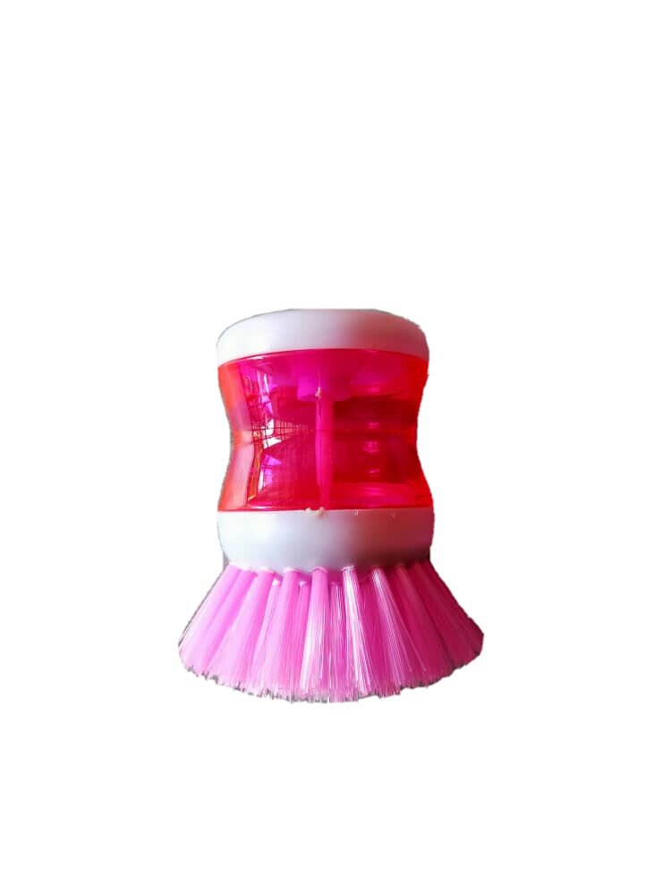3PCS Kitchen Cleaning Brush Utensil with Liquid Soap Dispenser