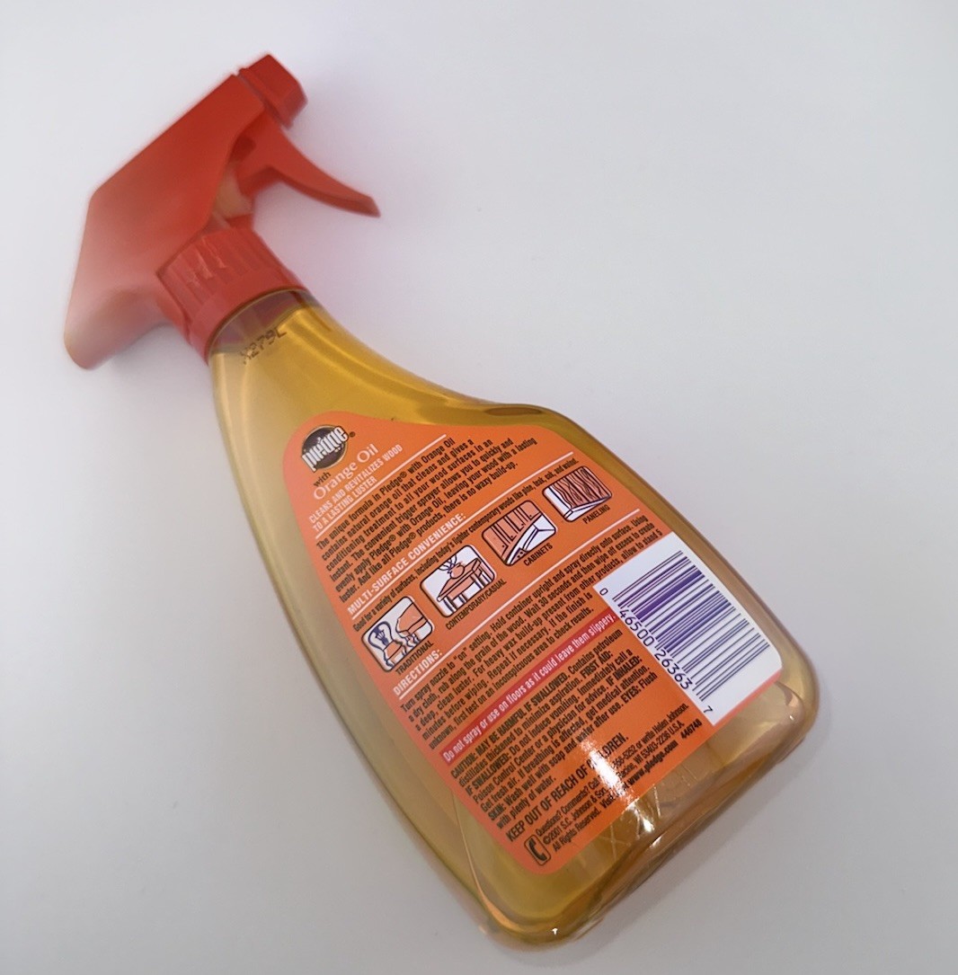 VTG Pledge With Natural Orange Oil Spray 16 fl oz Cleans Revitalizes 2001