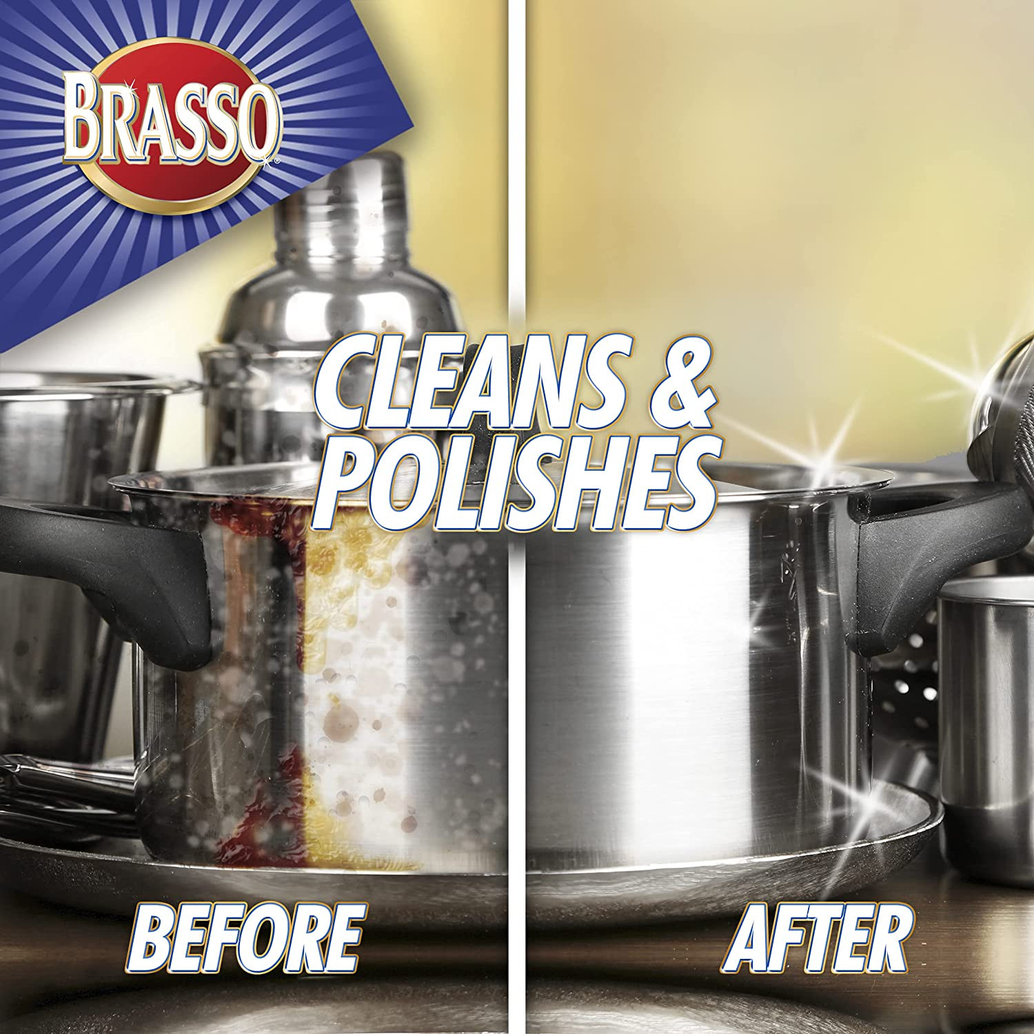 Multi-Purpose Metal Polish, 8 Oz