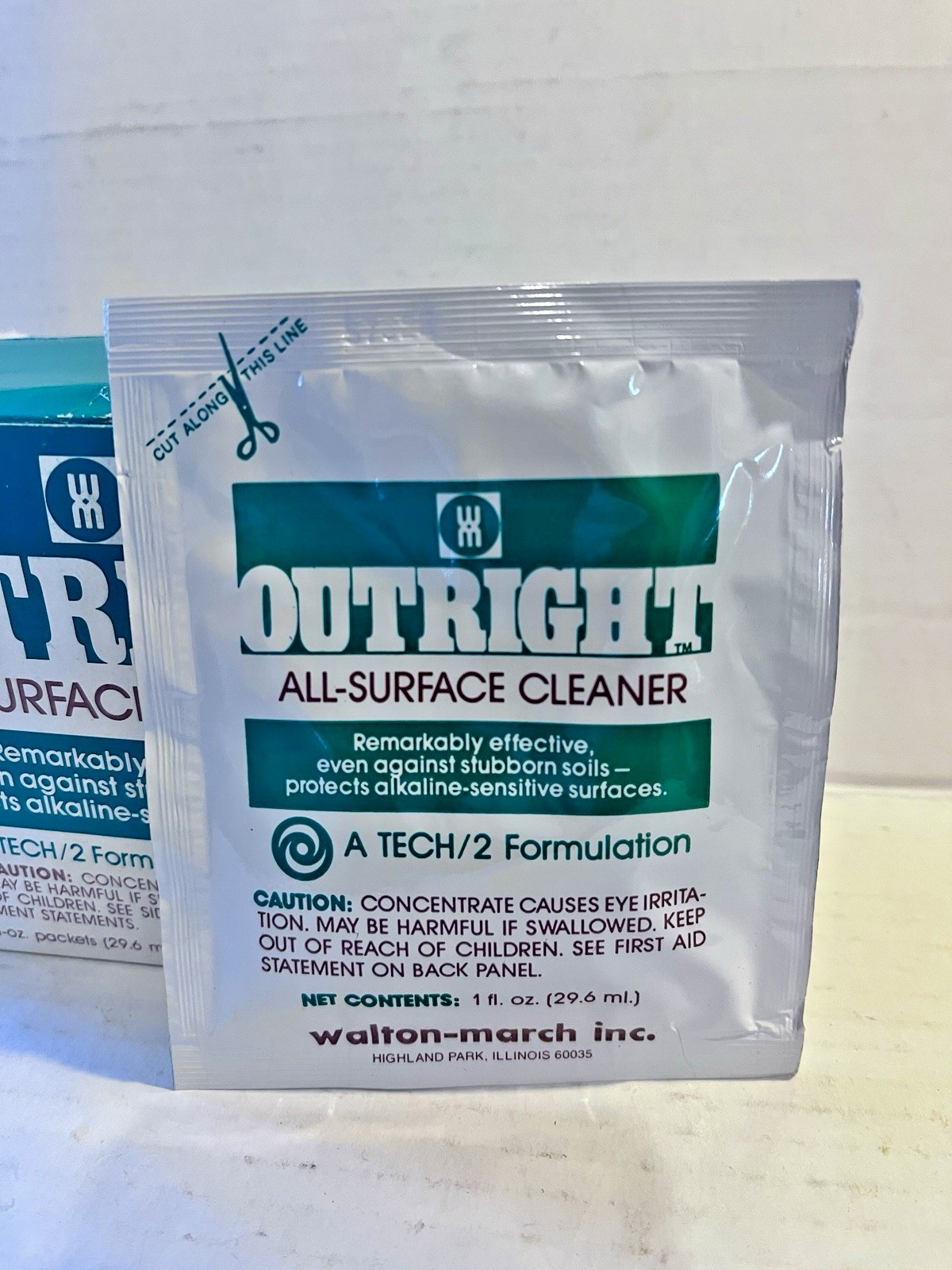Outright, All Surface Cleaner, Concentrate Packets, Phosphate Free, Biodegradabl