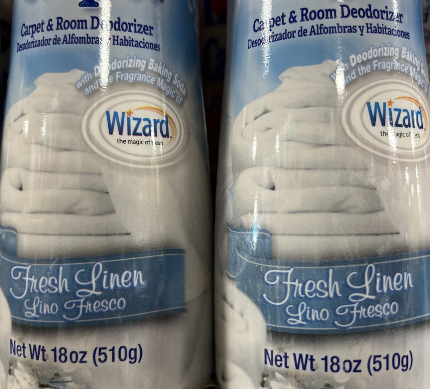 4 Love My Carpet 2-in-1 Carpet & Room Deodorizer – 4 Pack Fresh Linen 18oz ea DW